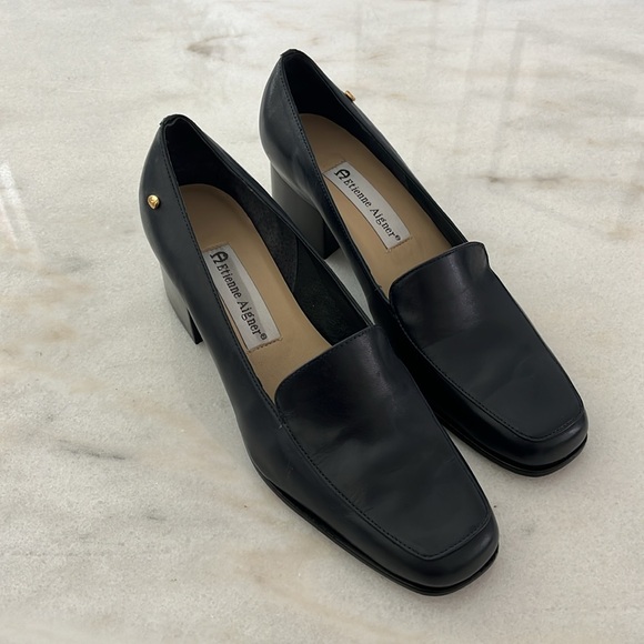 Etienne Aigner Shoes - Etienne Aigner Painter Navy Loafer Women's Size 6.5M